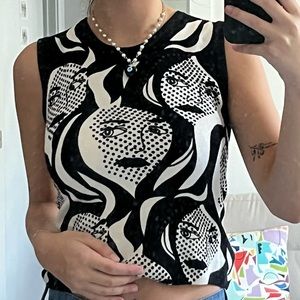 Vintage graphic y2k tank